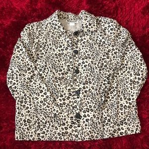 Cheetah print Jacket